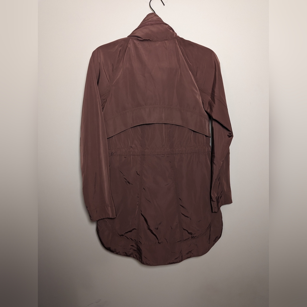 Athleta Drip Drip Rain Jacket Mauve - Picture 7 of 8